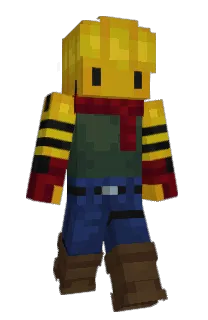 Front of rafiblocker's skin