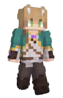 Front of Minecraft skin