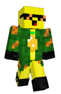 Front of SauerZitron's skin