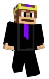Dusk_fr's Minecraft skin wearing the Pan cape