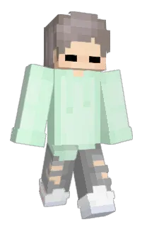 Front of Haganori's skin