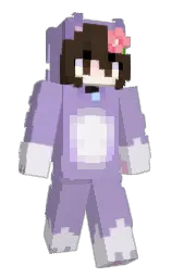 Hodgeblossom's Minecraft skin wearing the Cherry Blossom cape