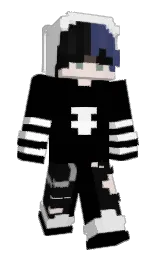 ElliotPlayz17's Minecraft skin wearing the Migrator cape