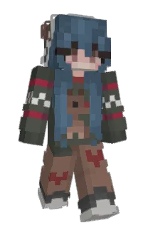Front of sapphicsky's skin
