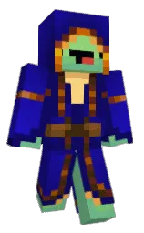 silver tree and feijoa Minecraft skin — Classic model — first worn by Na0fume27