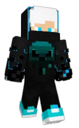 cod gray and black Minecraft skin — Classic model