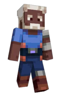Front of Minecraft skin