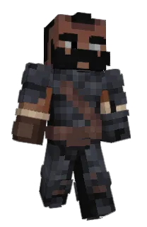 Front of sivved's skin