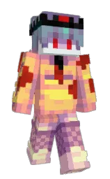 sea pink and goldenrod Minecraft skin — Slim model — first worn by Itz_Trivox