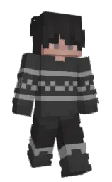 LoganAlex's Minecraft skin wearing the Mojang Office cape