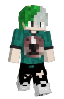 Front of aalee's skin