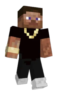 Front of Stufe's skin