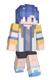 Front of Minecraft skin