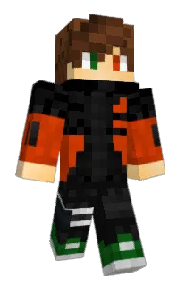 Front of DyDark's skin