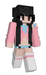 Slim Minecraft skin