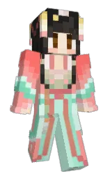 Slim Minecraft skin