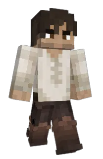 Front of Adoaldo's skin