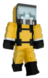 Xenqaro's Minecraft skin wearing the Aurora cape