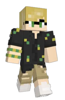 Front of Malli's skin