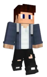 BeMarty's Minecraft skin wearing the Minecraft Experience cape