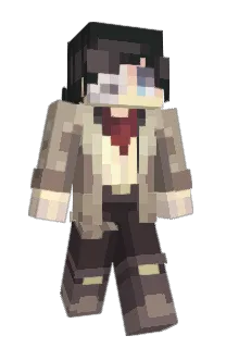 Front of SpiDog's skin