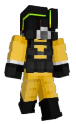 ronchi and fuel yellow Minecraft skin — Classic model — first worn by mine_lovers
