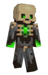 Front of Yssic's skin