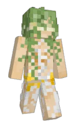 quicksilversn's Minecraft skin wearing the Vanilla cape