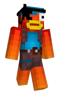 Front of Palipek's skin