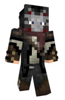 Front of Naosblue's skin