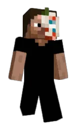 black and sepia skin Minecraft skin — Slim model