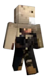 white and just right Minecraft skin — Classic model