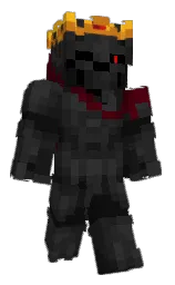 Stivenchon's Minecraft skin wearing the Menace cape