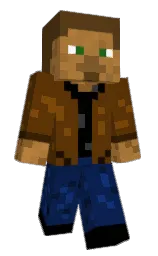 brown bramble and downriver Minecraft skin — Classic model — first worn by timelordthedr