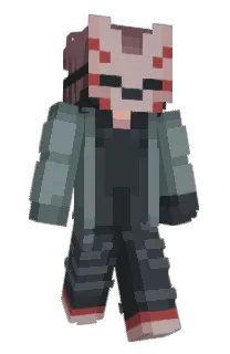 Front of JastMast's skin
