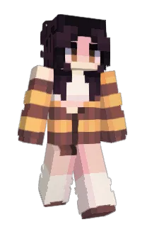 Front of Howawii's skin