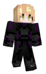 black and gold sand Minecraft skin — Slim model