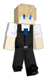 Rationingu's Minecraft skin wearing the Migrator cape