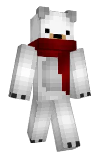 Front of Polar's skin