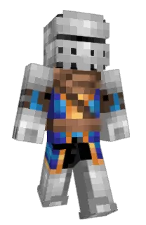 Front of Emosch's skin