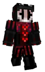 Darkblitz8's Minecraft skin wearing the Zombie Horse cape