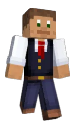 Requon's Minecraft skin wearing the Migrator cape