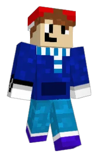 Front of FirstBlueFlame's skin