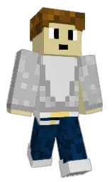 QwertyUno's Minecraft skin wearing the Pan cape