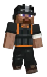 Presencse's Minecraft skin wearing the Pan cape