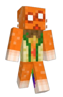 Front of morper's skin