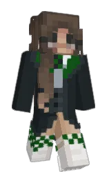 shark and taupe Minecraft skin — Slim model