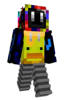 Front of Minecraft skin