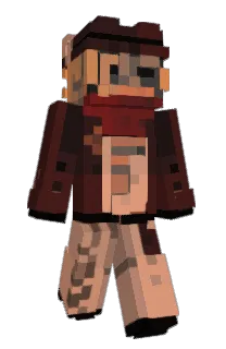 Front of Juggie's skin