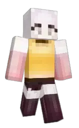 white and tutu Minecraft skin — Classic model